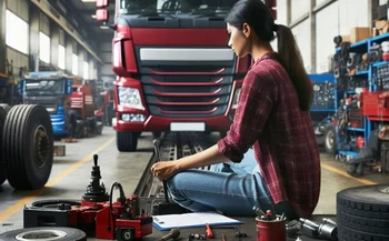 Truck and transport mechanic